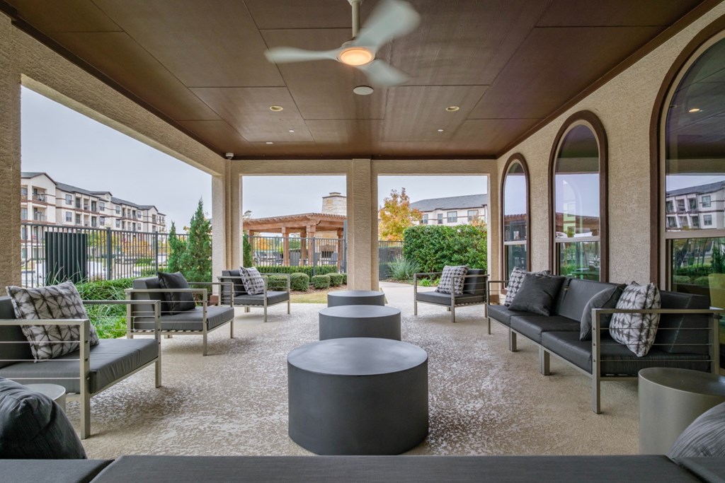 Outdoor  Patio Social Lounge at Berkshire Preserve