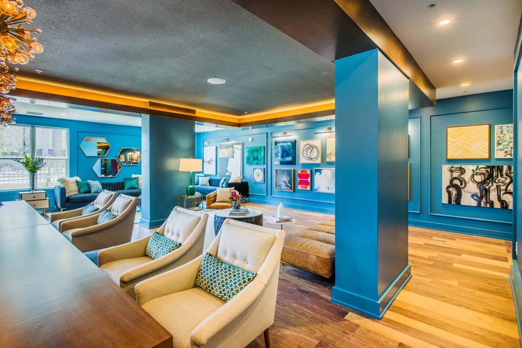 Berkshire Ballantyne apartments co-working spaces