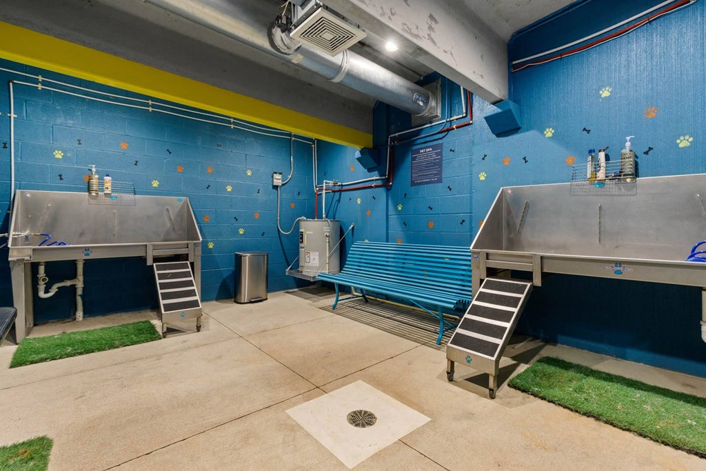 Berkshire Ballantyne pet grooming area