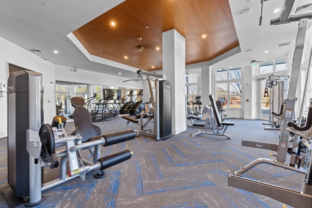 Berkshire Ballantyne apartments fitness center