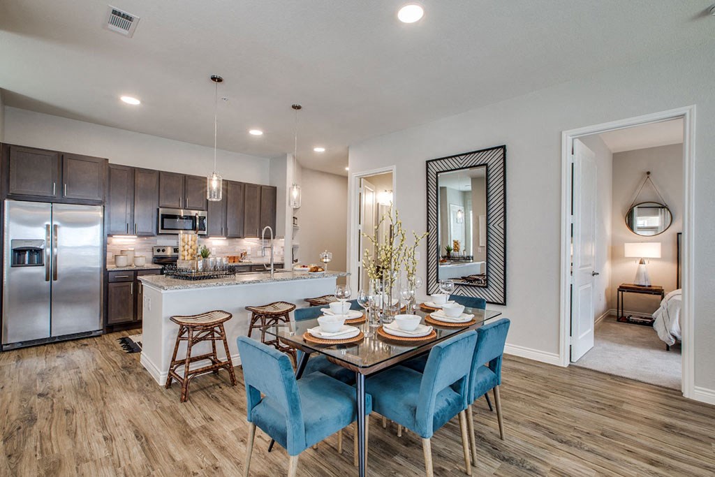 Elegant Dining Space at Berkshire Exchange Apartments, Spring, 77388