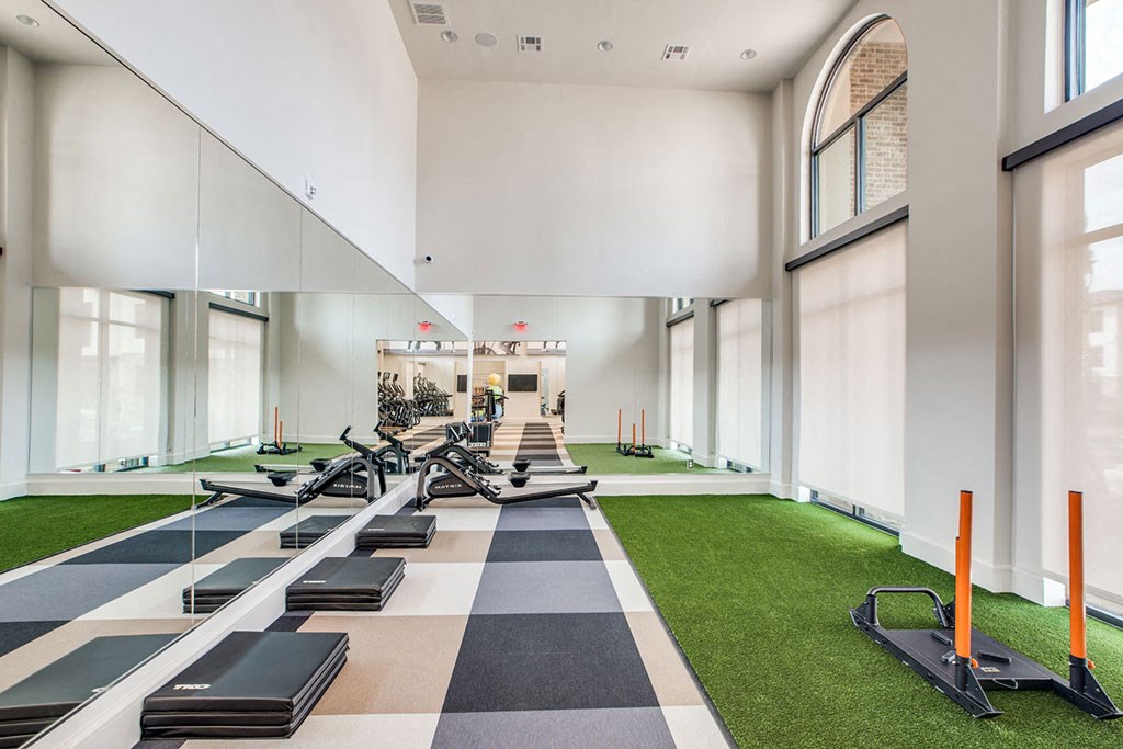 Workout Space at Berkshire Exchange Apartments, Spring