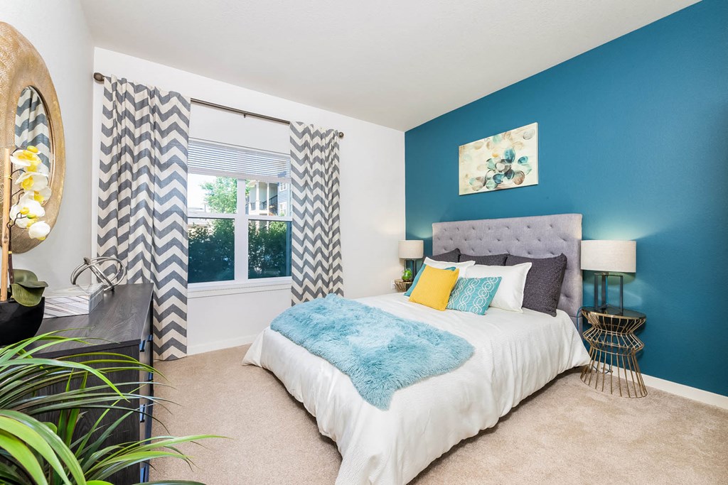 Carrick Bend apartments spacious bedroom