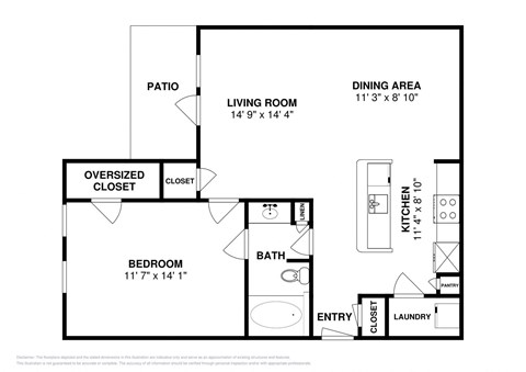 Village at Marquee Station Rogers floor plan