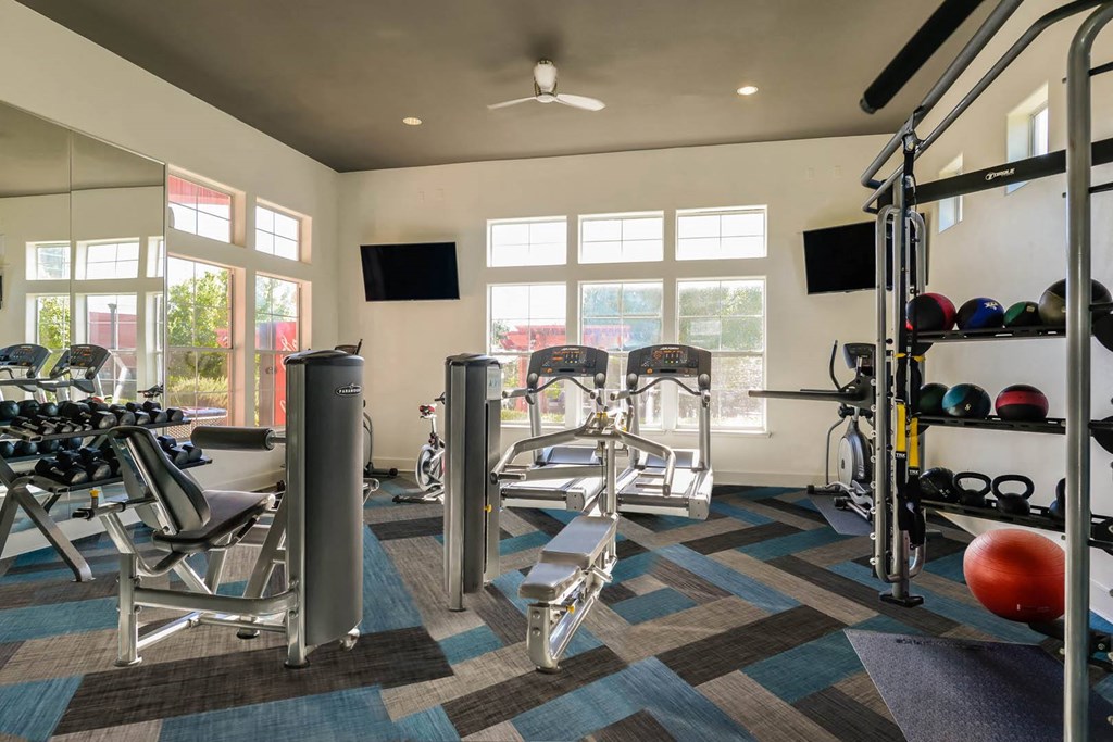 City North at Sunrise Ranch apartments onsite fitness center
