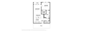 The Callie Cottage floor plan