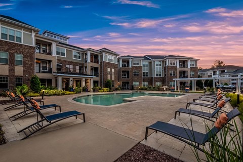 Village at Marquee Station apartments swimming pool