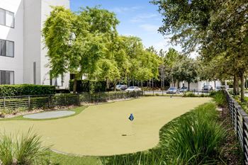 Pure Living putting green