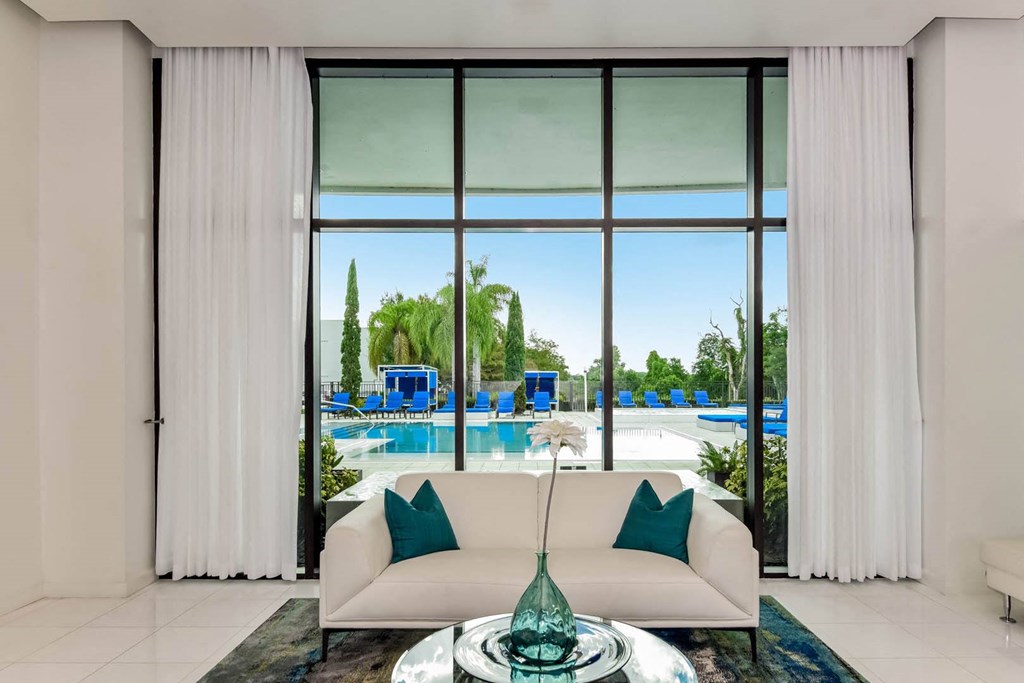 Reveal Heathrow apartments clubhouse view