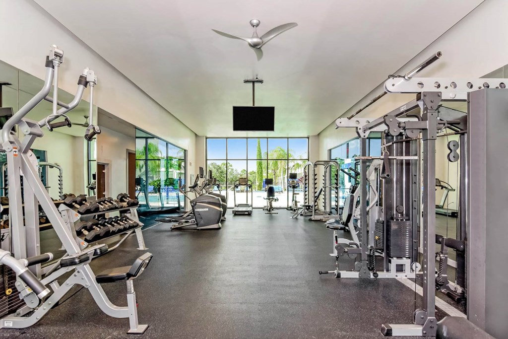 Reveal Heathrow apartments fitness center