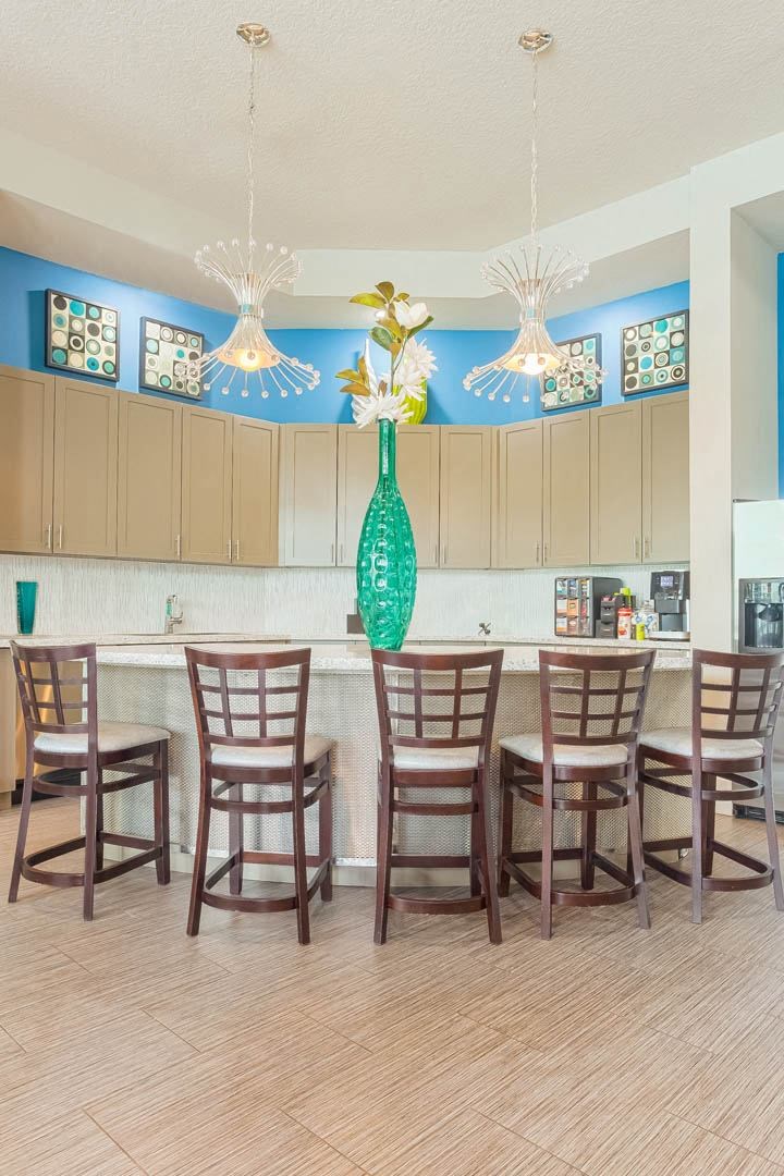 Reserves at Alafaya clubroom and social area