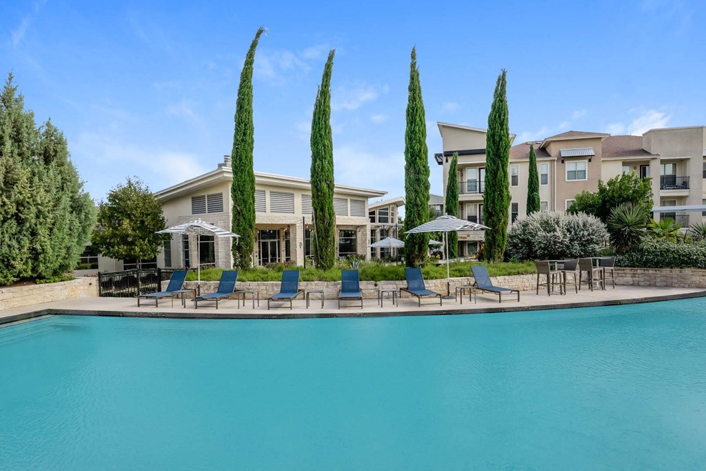 The Allure apartments swimming pool