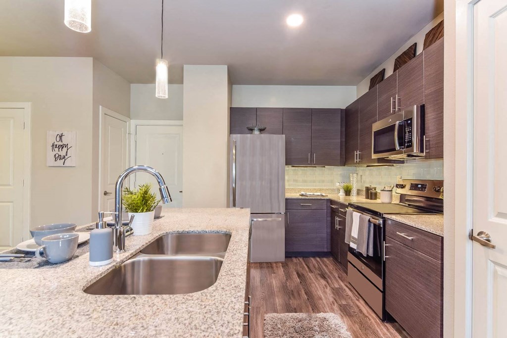 The Allure apartments luxury kitchen