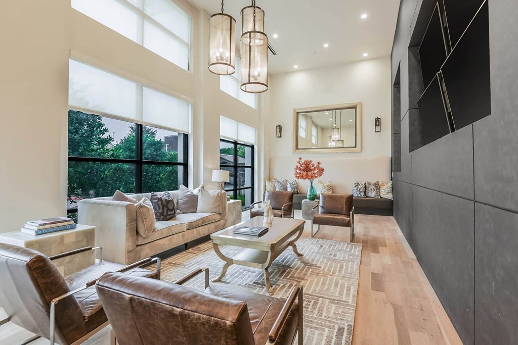 The Callie apartments clubroom and social gathering area