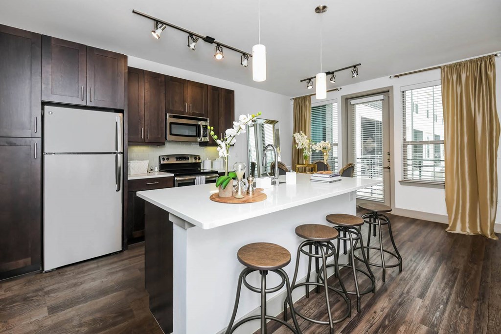 The Callie luxury apartments spacious kitchen