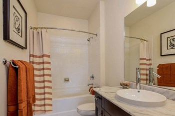 Grand at Cypress Cove apartments bathroom - Photo Gallery 23