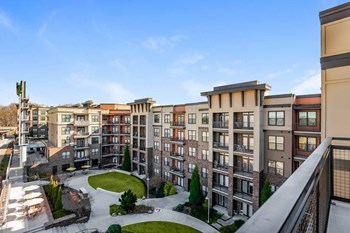 Views at Coolray Field apartments exterior building view - Photo Gallery 23