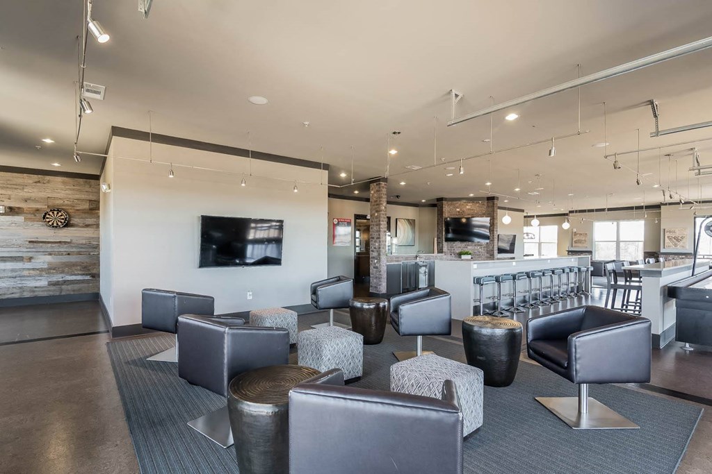 Views at Coolray Field clubhouse and social gathering area