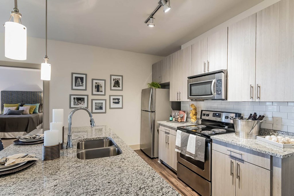 Views at Coolray Field luxury kitchen