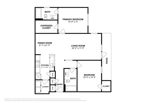 Verano Pierce floor plan
