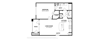 The Allure A1 floor plan