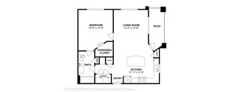 The Allure A6 floor plan