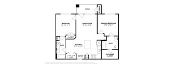 The Allure B1H floor plan