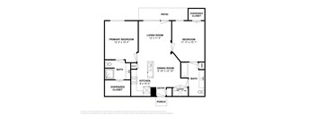The Allure B2 floor plan