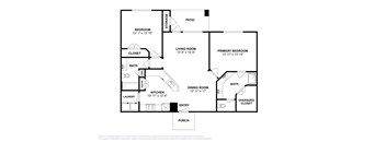The Allure B3 floor plan