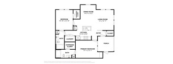 Yorktown Crossings Live Oak floor plan