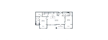 B2-1 floorplan layout Berkshire Ballantyne