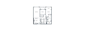 Berkshire Ballantyne B4 2b2b floorplan layout