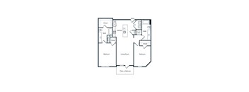 B5-2 floorplan layout Berkshire Ballantyne