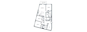 C3-1 floorplan layout Berkshire Ballantyne