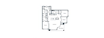 C1-1 floorplan layout Berkshire Ballantyne