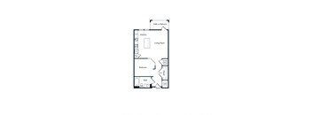 Berkshire Ballantyne  S1-3 Studio Floorplan