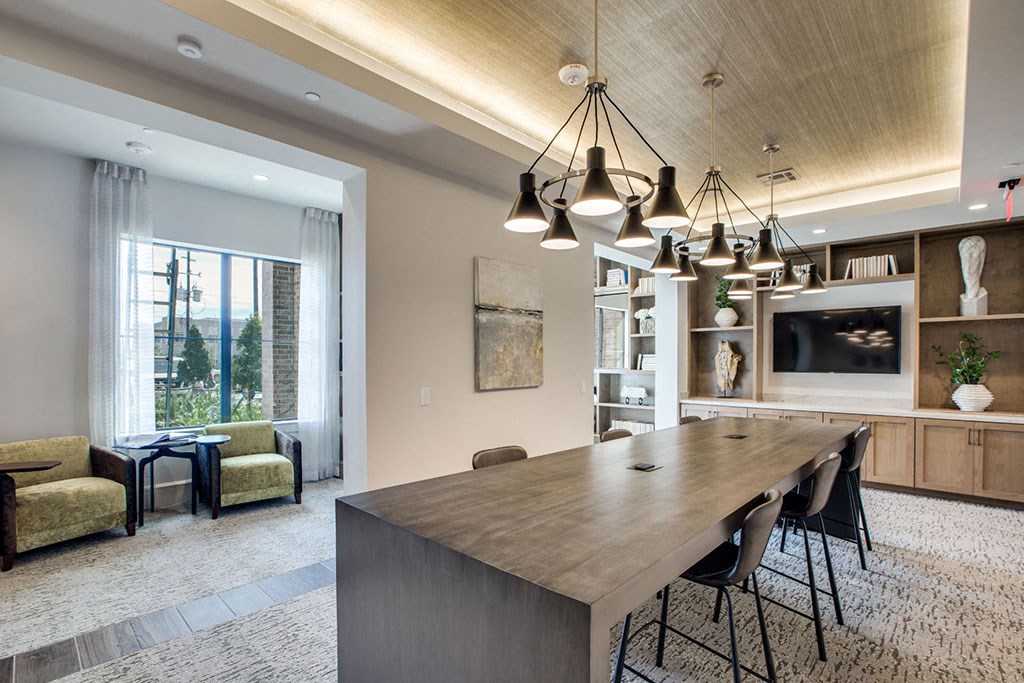 Lounge Area at Berkshire Exchange Apartments, Spring, Texas