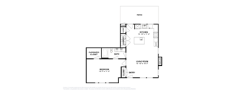 Alexander Village Cottage floor plan