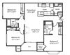 3 Bed 2 Bath Floor Plan 3 Bed 2 Bath Floor Plan at Ellington Metro West, Westborough, MA