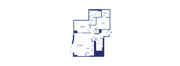 RiverPoint luxury apartments C13D floorplan