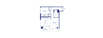 RiverPoint luxury apartments C2 floorplan