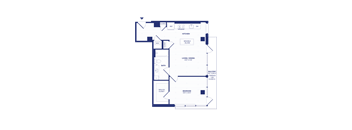 RiverPoint luxury apartments C4 floorplan