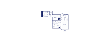 RiverPoint luxury apartments C5D floorplan