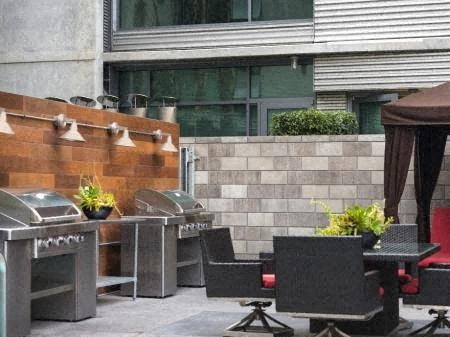 BBQ Area at Met Lofts, Los Angeles