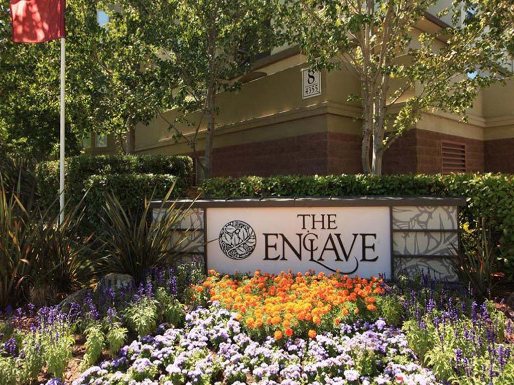 Exterior Sign at The Enclave CA, San Jose, CA