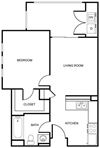 A1 Alder Floorplan A1 Alder Floorplan at The Enclave CA, San Jose, 95134