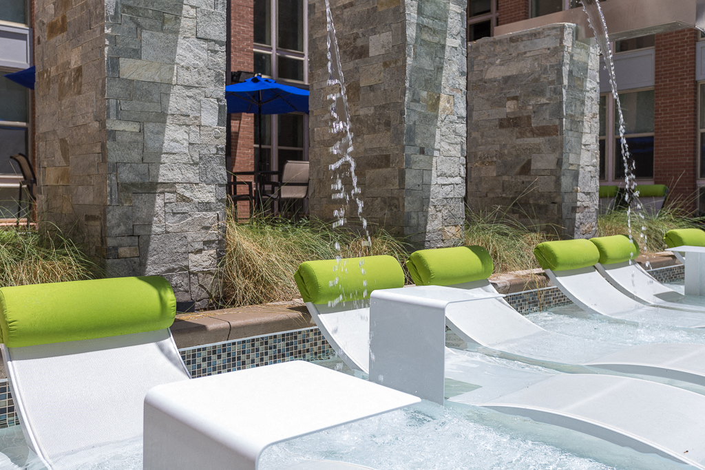 Pool Lounging Area at Berkshire Chapel Hill, Chapel Hill
