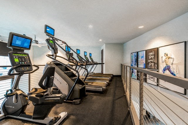 Cardio Machines In Gym at Berkshire Chapel Hill, North Carolina, 27514