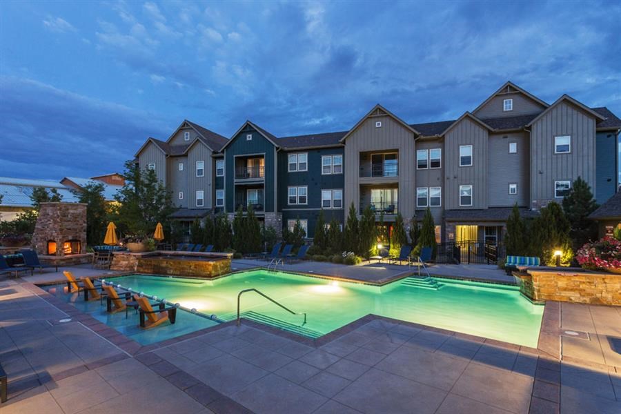Twilight Pool at Berkshire Aspen Grove, Littleton, Colorado