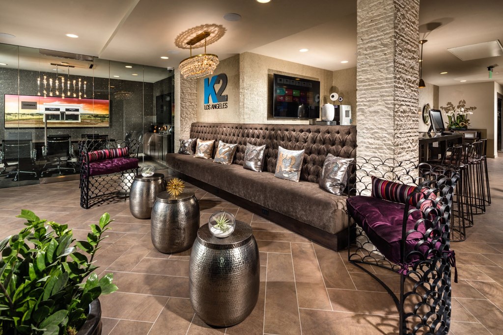 Stylish Lobby at Berkshire K2LA, Los Angeles, 90005